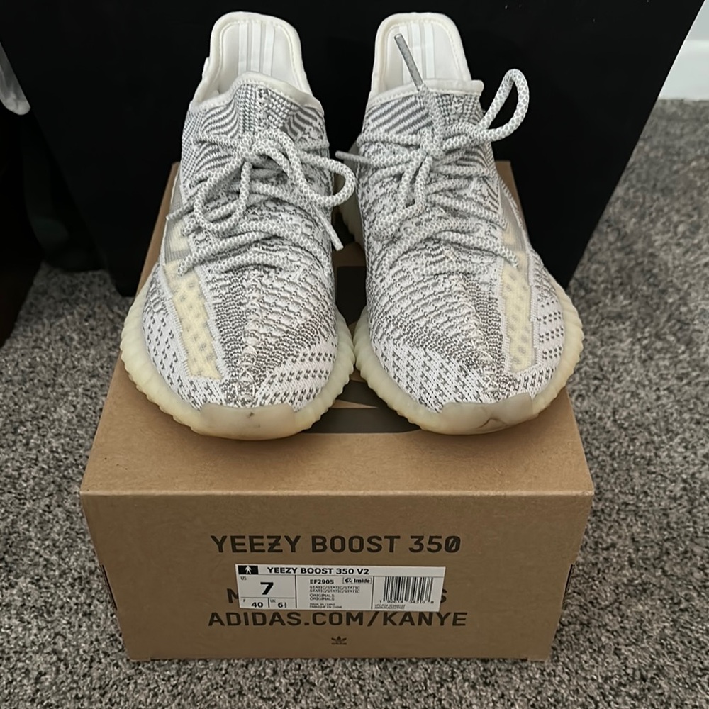 Yeezy Boost 350 V2 in Gray and Cream